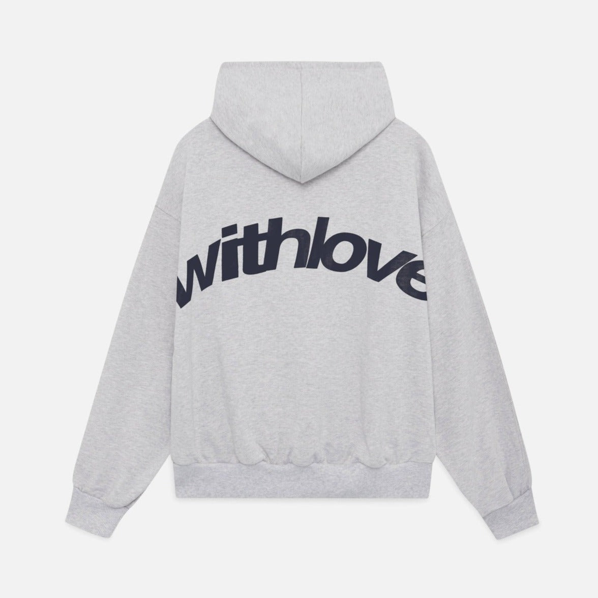 Oversized Hoodie med “With Love”-Print – Komfortabel & Trendy