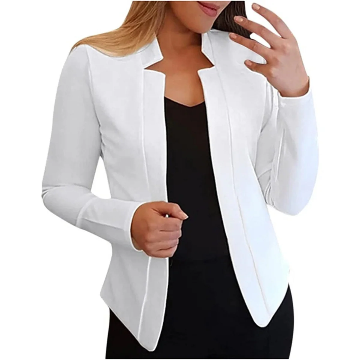 Klassisk dame blazer – tidløs sort jakke til hverdagsbrug og kontor