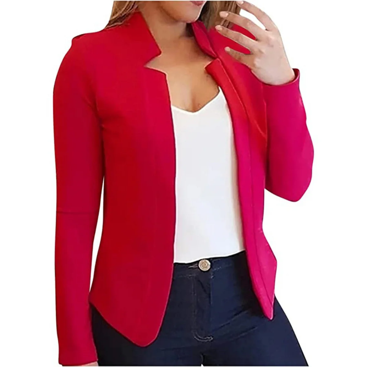 Klassisk dame blazer – tidløs sort jakke til hverdagsbrug og kontor