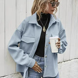 Kort skjortejakke til kvinder – trendy og let overgangsjakke