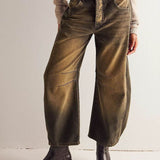 Vide Bukser med Høj Talje – Afslappet Elegance og Komfort