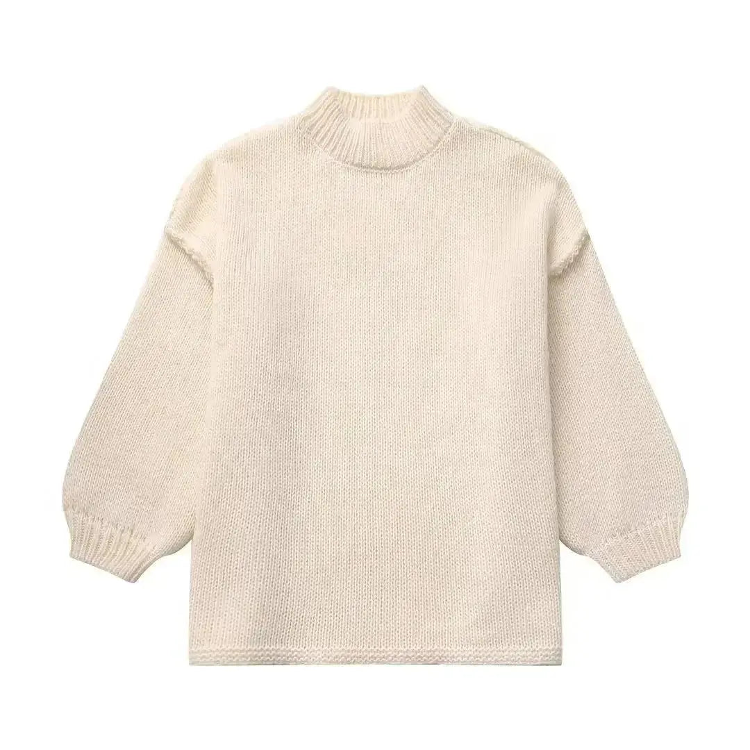 Oversize Efterårspullover – Blød & Varm Komfort