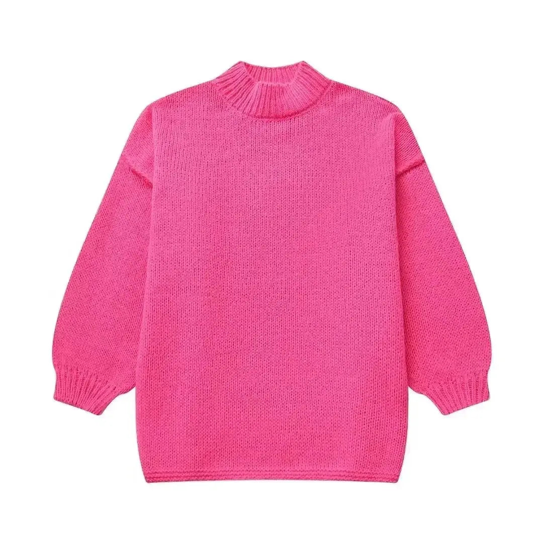 Oversize Efterårspullover – Blød & Varm Komfort