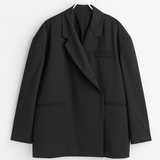 Ina Oversize-Blazer ohne Knöpfe