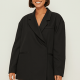 Ina Oversize-Blazer ohne Knöpfe