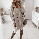 Let elegant damefrakke – stilfuld overgangsjakke i klassisk design