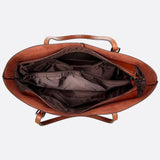 Minimalistisk Tote Bag i Vegansk Læder