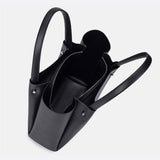 Sort totebag – Klassisk skuldertaske i minimalistisk design